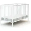 Image de AT4 - Lit Bébé 60 x 120 cm SONA Blanc