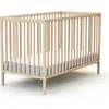 Image de AT4 - Lit Bébé 60 x 120 cm SONA Hêtre Brut