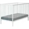 Image de WEBABY - Lit bébé 60 x 120 cm ONE Blanc