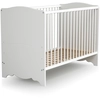 Image de AT4 - Lit Bébé MARELLE Bois Blanc 60 x 120