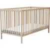 Image de AT4 - Lit Bébé en bois 70 x 140 cm Hêtre Brut