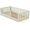 Image de Jurababy - Lit Enfant Au Sol En Bois Sonho Mini - 70x140