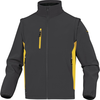 Image de Veste De Travail Softshell Grise Manches Amovibles - Delta Plus - Myse2gj0 46/48 (s)