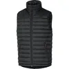 Image de Gilet Doudoune Sans Manche En Polyamide Ripstop Enduit Pu Noir/rouge T2xl Delta Plus Gdoonnrxx