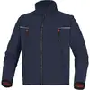 Image de Delta Plus - Veste Softshell Mixte Bleu Marine/orange Taille L, Orsa ( Prix Pour 1 )