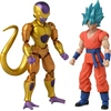 Image de Dragon Ball Super Dragon Stars Figurines Lot de 2 Battle Pack : Golden Frieza vs Super Saiyan Blue Goku 17 cm