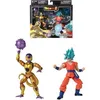 Image de Figurine Dragon Ball Super Dragon Stars 17 cm - Golden Freezer vs Super Saiyan Blue Goku - BANDAI - Neuf
