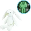 Image de Luminou Lapin blanc Peluche lumineuse naturellement, fonctionne sans pile, +/- 20 cm