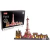 Image de Puzzle 3D lumineux - Monuments De Paris - Jeu de construction - EXPLORA - 115 pieces - Des 8 ans - Neuf