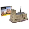 Image de Puzzle 3D EXPLORA Notre-Dame de Paris - Maquette 128 pièces - Dès 8 ans - Exposable 35 cm - Neuf