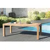 Image de KIM - Table de jardin 6/8 personnes - DENVER 220 x 100 cm en bois Teck