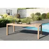 Image de KIM - Table à manger VIESTE 220 x 100cm couleur naturelle KIM