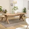 Image de SANDY - Table à manger rectangulaire 220x100cm bois Pin recyclé