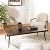 Image de KIARA - Table basse rectangle bois recyclé pieds métal