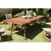 Image de VICK - Table extensible 180/240x100cm acacia VICK