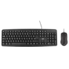 Image de T'nB KBCOMBO1 clavier Souris incluse Universel USB QWERTY Anglais Noir - Neuf