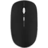 Image de TNB MWRUBBY2 - RUBBY - Souris optique 1600dpi sans fil silencieuse - noir/silver