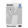 Image de SHINY - Écouteurs Bluetooth TWS avec boîtier de recharge - Blanc