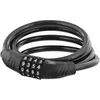 Image de UMCODELOCK Antivol vélo Noir 1200 mm Cable Antivol