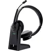 Image de Tnb ACTIV 1000X - Professionelles Bluetooth + 2,4 GHz Headset mit Ladestation de, Farbe schwarz