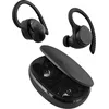 Image de T'nB - Oreillette Bluetooth sans fil, intra-auriculaire, résistante aux éclaboussures, Touch and Charge, microphone intégré, 30 heures d'autonomie, sport, noir