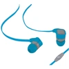 Image de WE Écouteurs Intra-Auriculaires et Micro, Oreillettes Intra-Auriculaires Filaires Plat Prise Jack 3,5mm Anti-Bruit Casque Ergonomique Stéréo avec Microphone avec pour iPhone, Smartphones Android et MP3 - Bleu - Neuf