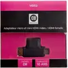 Image de Adaptateur D2 Diffusion Micro HDMI mâle (Type D) et Mini HDMI mâle (Type C) vers HDMI femelle (Type A) (Noir) #DEFAULT