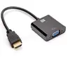 Image de Convertisseur D2 Diffusion HDMI mâle (Type A) vers VGA femelle (D-sub DE-15) 15cm (Noir) #DEFAULT