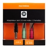 Image de D2 Diffusion D2ADPJKM2JKF020 câble audio 0,2 m 3,5mm 2 x 3.5mm Noir - Neuf