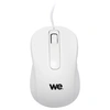 Image de WE Souris Filaire 1200 DPI Connexion USB - Ultra-Léger Ambidextre - Compatible avec PC/Mac - Blanc - Neuf