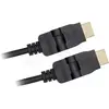 Image de Cable HDMI 1.4 D2 Diffusion 1,5m M/M inclinable 180° (Noir) #DEFAULT