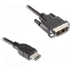 Image de Lineaire VHD30D câble vidéo et adaptateur 2 m DVI-D HDMI Type A (Standard) Noir - Neuf