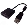 Image de Lineaire ADHD744 câble vidéo et adaptateur 0,1 m DisplayPort VGA (D-Sub) Noir - Neuf