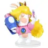 Image de Figurine Mario + The Lapins Cretins Kingdom Battle - Peach 8cm - Neuf