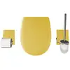 Image de Olfa - Set Accessoires Abattant Wc Set Bouton D'Or Brillante - Descente Assistée