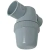 Image de Siphon de parcours PVC gris horizontal - Mâle / femelle - Ø 32 mm - Nicoll en occasion ou reconditionné