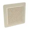 Image de Nicoll - Applique Pvc Avec Moustiquaire Rectangulaire Horizontale 226x323, Sable