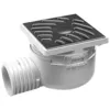 Image de Nicoll - Siphonnette Verticale 40/50 Grille Inox 10x10 Avec Adsihj