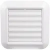 Image de Nicoll - Grille Carrée - Pour Façade Couleur Blanche