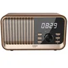Image de Radio Fm Portable - Cvg - Bebop Fm - Bluetooth - Batterie Intégrée - Bois