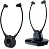 Image de 2 casques tv sans fil stéthoscopiques - Cgv - DOLFINDUO-ONYX -