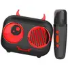Image de Kit karaoké / Enceinte Bluetooth et micro sans fil - CGV - DIABLO, Effets voix magiques, Autonomie 8h, Recharge USB - Neuf