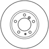Image de Lot De 2 Disques De Frein Trw Automotive Df2555 Bmw 1 158 042 1 159 898