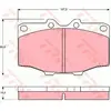 Image de Kit De Plaquettes De Frein, Frein À Disque Trw Automotive Gdb352 Toyota