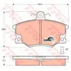 Image de Kit De Plaquettes De Frein, Frein À Disque Trw Automotive Gdb458 Abarth