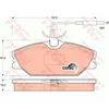 Image de Kit De Plaquettes De Frein, Frein À Disque Trw Automotive Gdb1030 Alpine