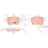 Image de Kit De Plaquettes De Frein, Frein À Disque Trw Automotive Gdb1049 Audi