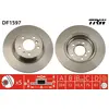 Image de Lot De 2 Disques De Frein Trw Automotive Df1597 Bmw 1 157 953 1 159 900