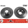Image de Lot De 2 Disques De Frein Trw Automotive Df2645 Opel 5 69 016 5 69 044 5 69 045