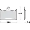 Image de Plaquettes De Frein Trw Mcb595